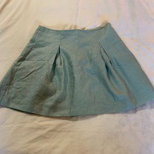 BCBGeneration Skater Flare Sea Mist Blue Skirt